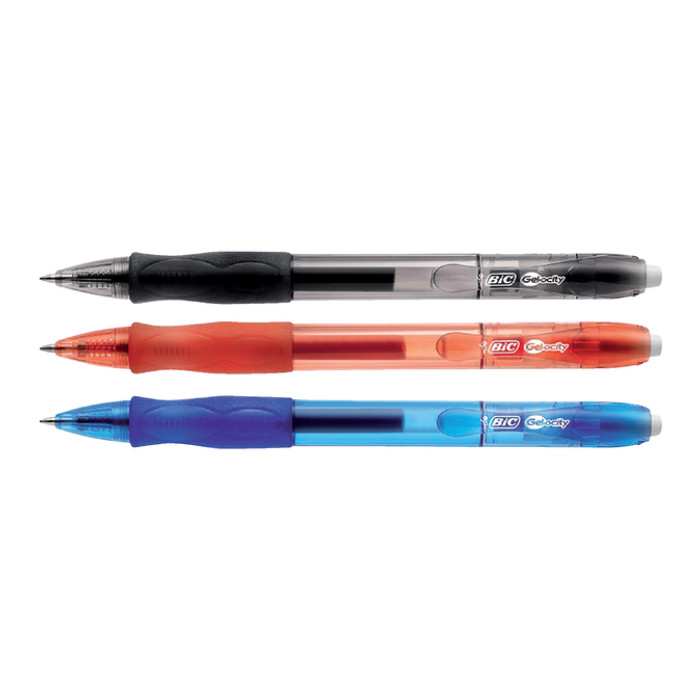 Gelschrijver Bic Gel-ocity medium zwart