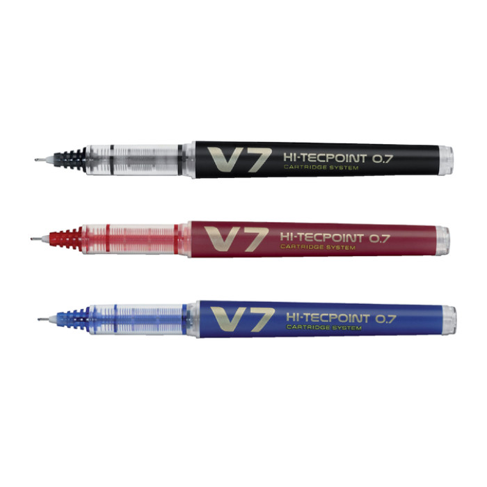 Rollerpen PILOT Begreen Hi-Tecpoint V7 medium blauw