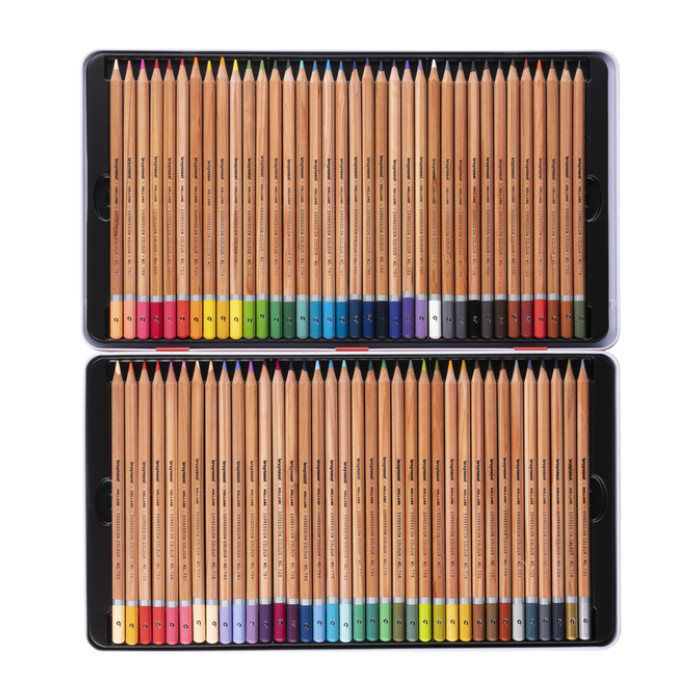 Kleurpotloden Bruynzeel Expression assorti blik à 72 stuks