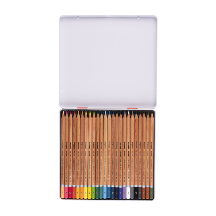 Kleurpotloden Bruynzeel Expression aquarel assorti blik à 24 stuks