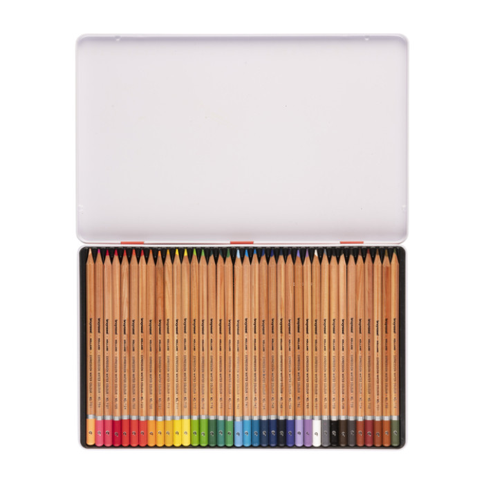 Kleurpotloden Bruynzeel Expression aquarel assorti blik à 36 stuks