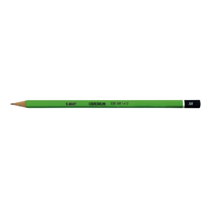 Potlood Bic Criterium 550 zeshoekig 3H