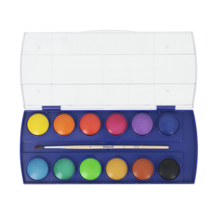 Waterverfdoos Pelikan 721324 12 napjes