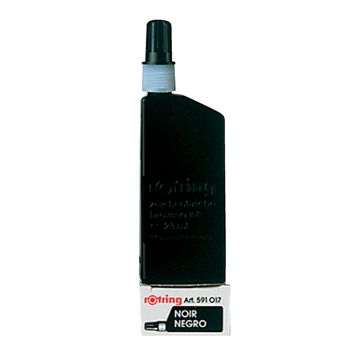 Tekeninkt rOtring 591017 flacon 23ml zwart