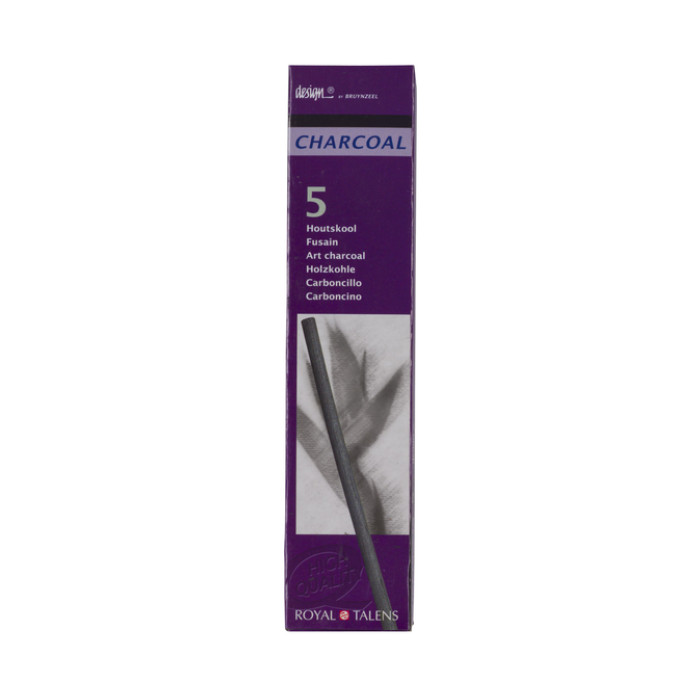 Houtskool Bruynzeel Design set à 5 stuks