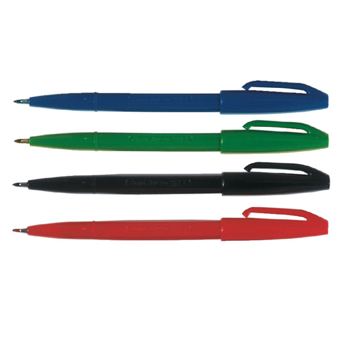 Fineliner Pentel Signpen S520 medium groen