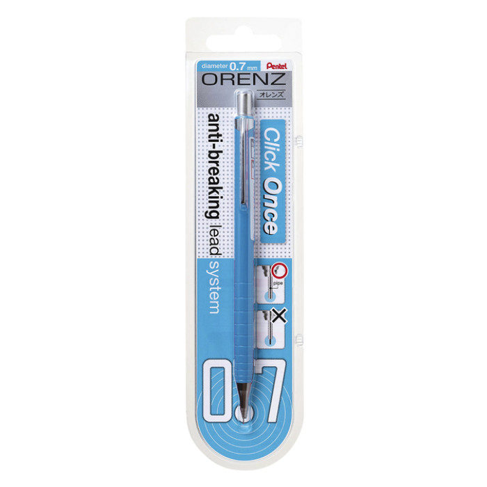 Vulpotlood Pentel Orenz B 0.7mm blauw