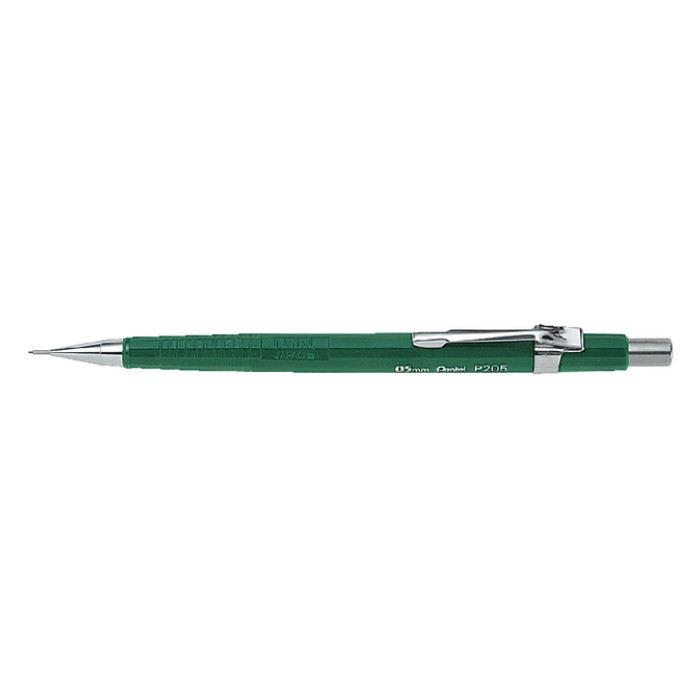 Vulpotlood Pentel P205 HB 0.5mm groen