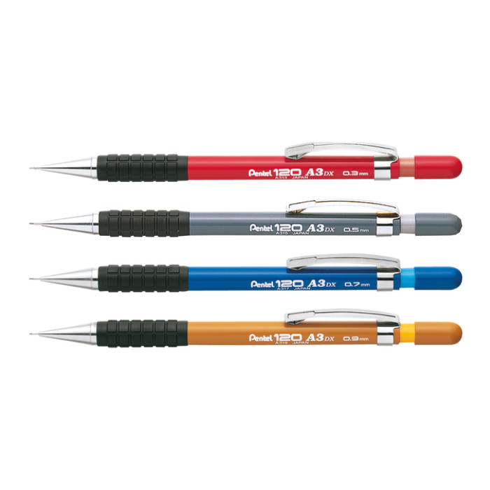 Vulpotlood Pentel A317 HB 0.7mm blauw