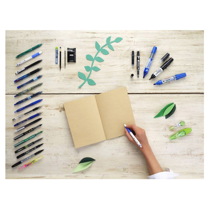 Vulpotlood PILOT Begreen Rexgrip HB 0.5mm blauw