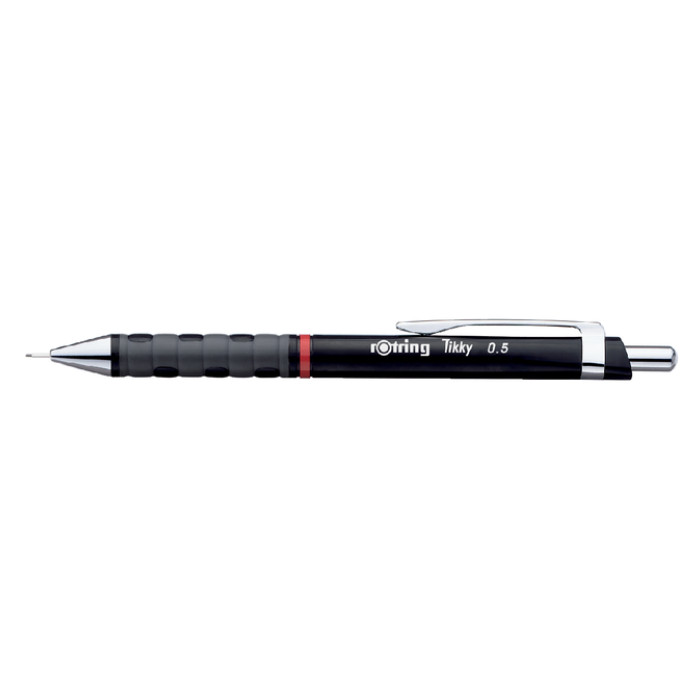 Vulpotlood rOtring Tikky 0.5mm zwart
