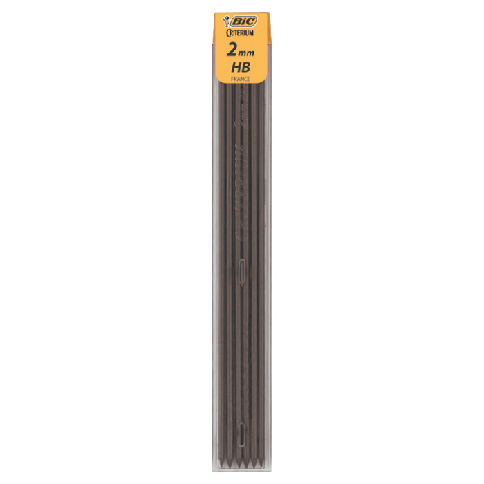 Potloodstift Bic Criterium HB 2mm HB koker à 6 stuks