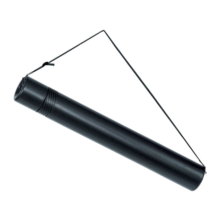 Tekeningkoker Linex zoom 50 tot 90cm doorsnee 6cm zwart