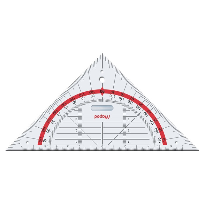Geodriehoek Maped Technic 16cm