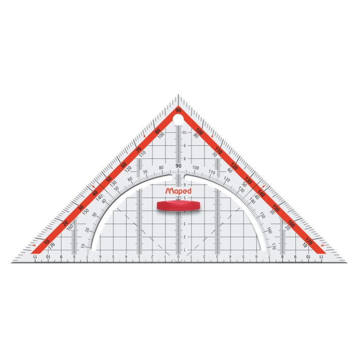 Geodriehoek Maped Technic 26cm