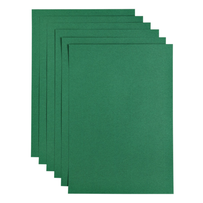 Kopieerpapier Papicolor A4 200gr 6 vel dennengroen