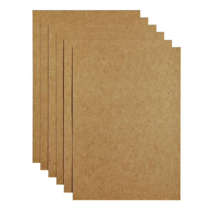 Kopieerpapier Papicolor A4 100gr 12 vel kraft bruin