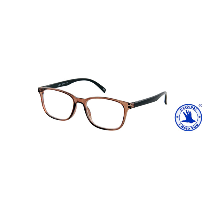 Leesbril I Need You +1.50 dpt Lucky bruin-zwart