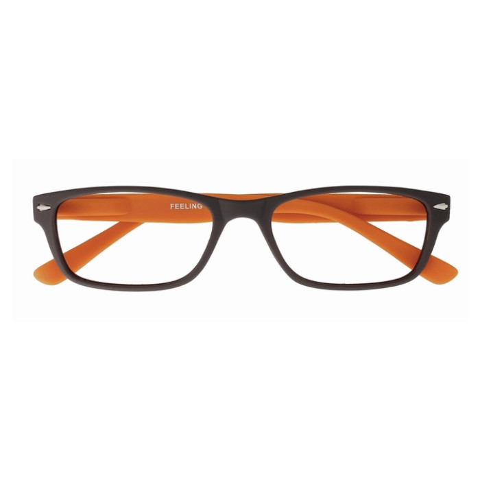 Leesbril I Need You +2.00 dpt Feeling bruin-oranje