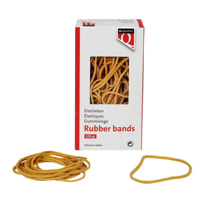 Elastiek Quantore 24 150x1,5x1mm 100gram