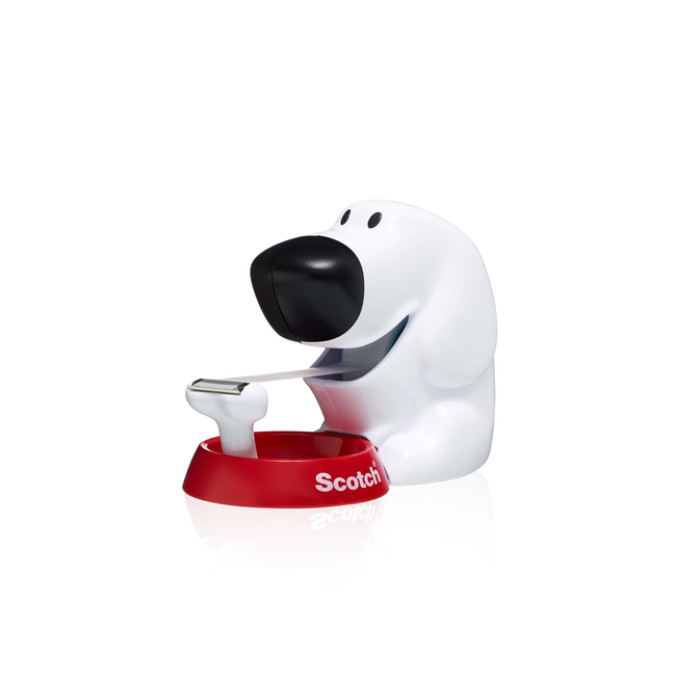 Plakbandhouder Scotch C31 hond + 1rol 19mmx7.5m