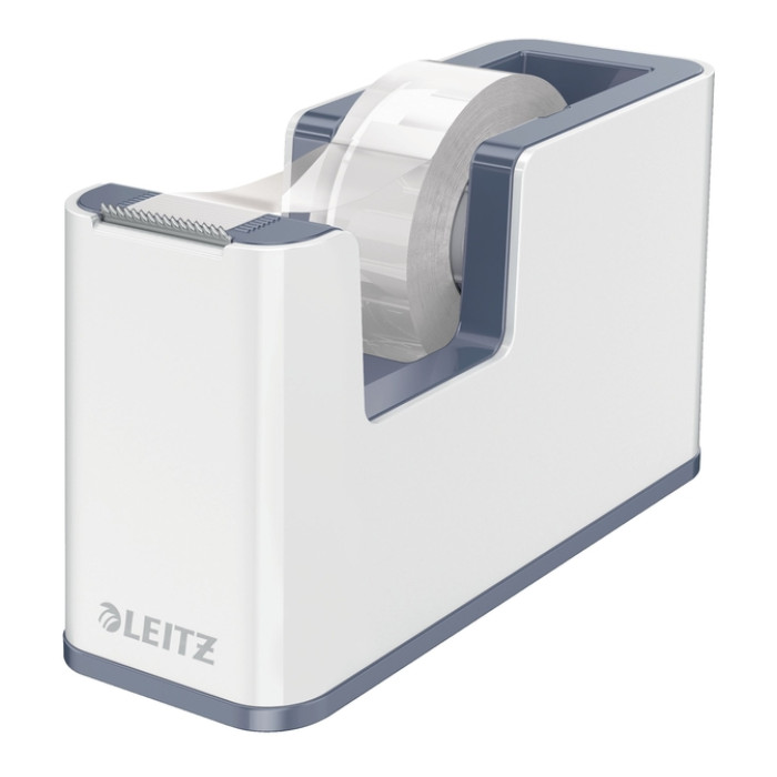 Plakbandhouder Leitz WOW wit/grijs