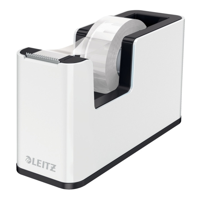 Plakbandhouder Leitz WOW wit/zwart