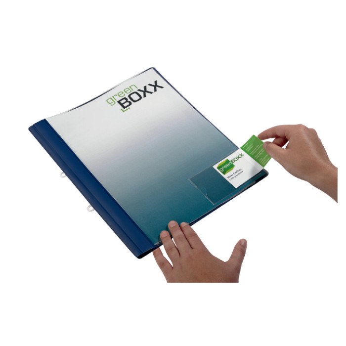 Etikethouder Durable pocketfix 75x18mm zelfklevend 10 stuks