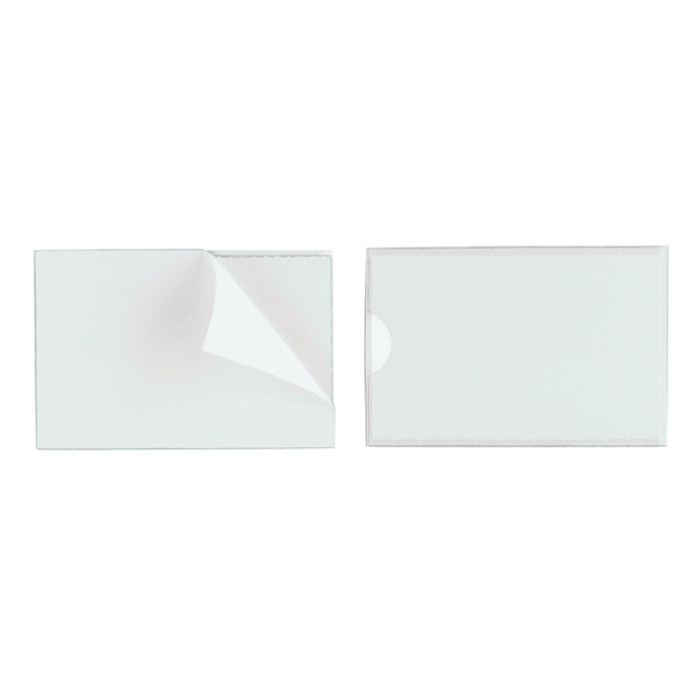 Etikethouder Durable pocketfix 57x90mm zelfklevend 10 stuks