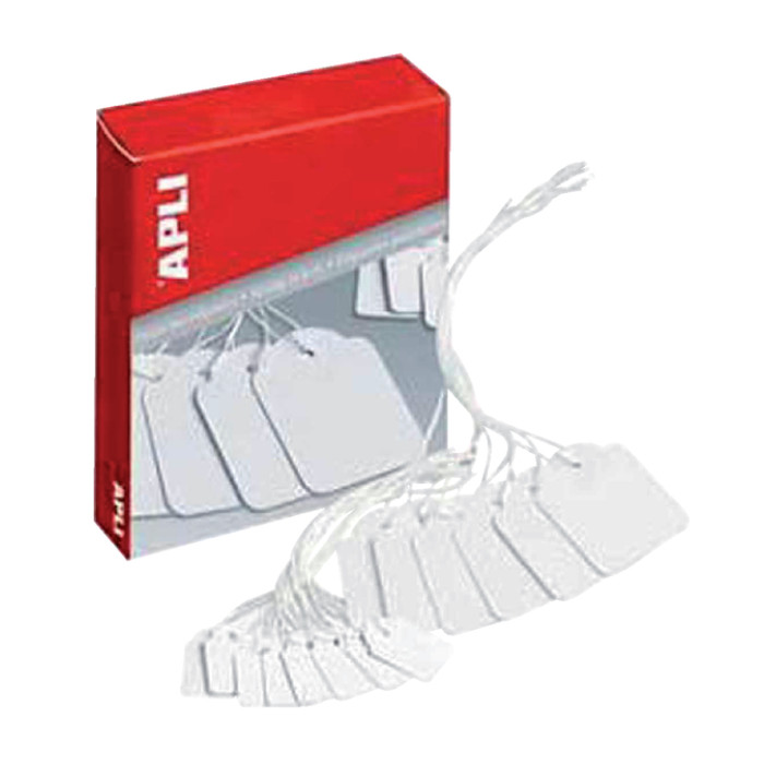Label Apli karton nr 388 15x24mm wit 1000 stuks