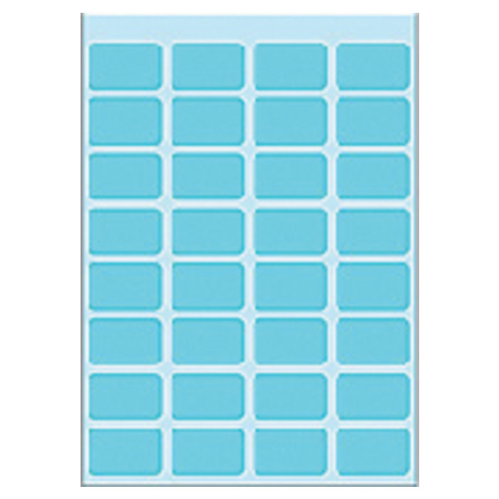 Etiket HERMA 3643 12x19mm blauw 160 stuks