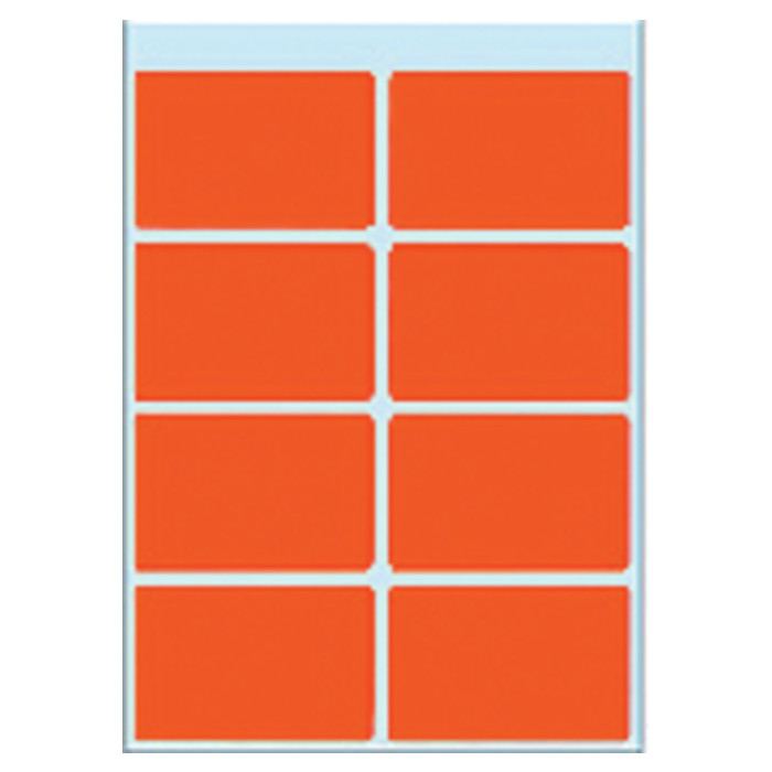 Etiket HERMA 3692 26x40mm rood 40 stuks