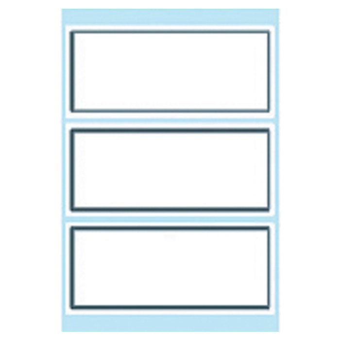 Etiket HERMA 5711 36x80mm schrift grijs kader 18 stuks