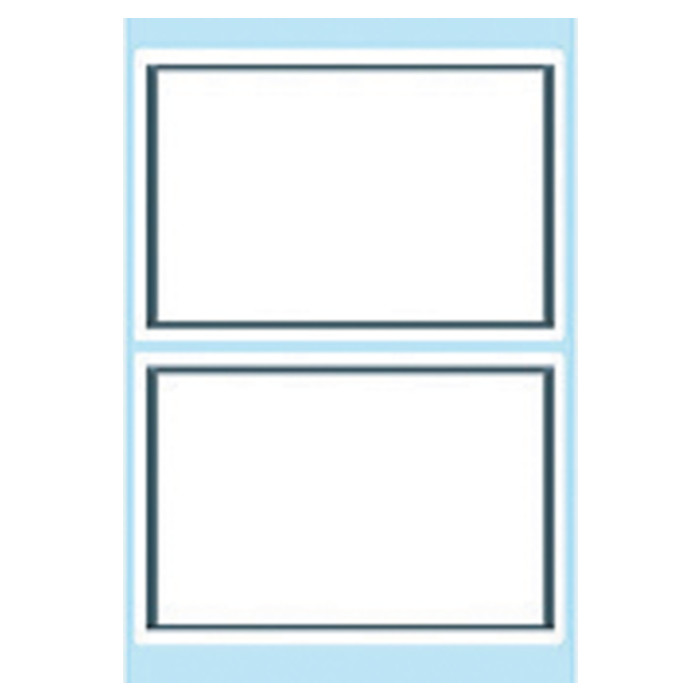 Etiket HERMA 5715 53x80mm schrift grijs kader 12 stuks