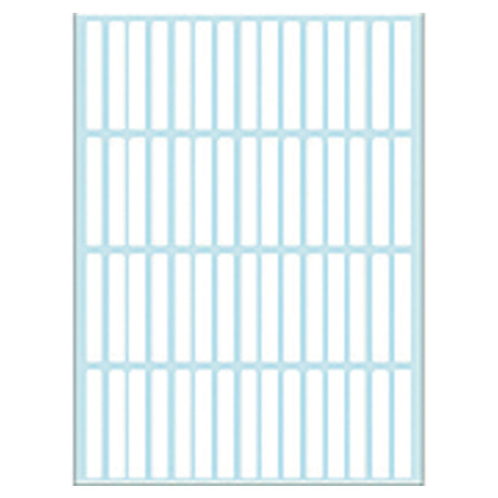 Etiket HERMA 2300 5x35mm wit 1920 stuks