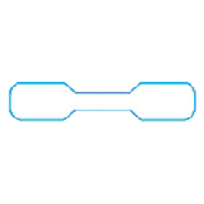 Etiket HERMA 2510 10x49mm wit 576 stuks