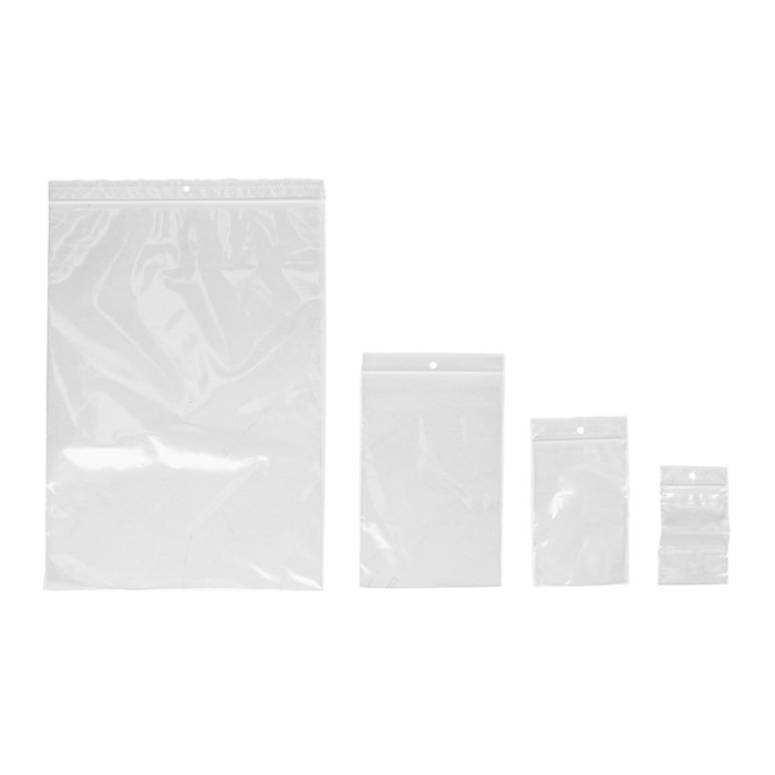 Gripzakjes IEZZY 160x230mm 50mu hersluitbaar 100 stuks