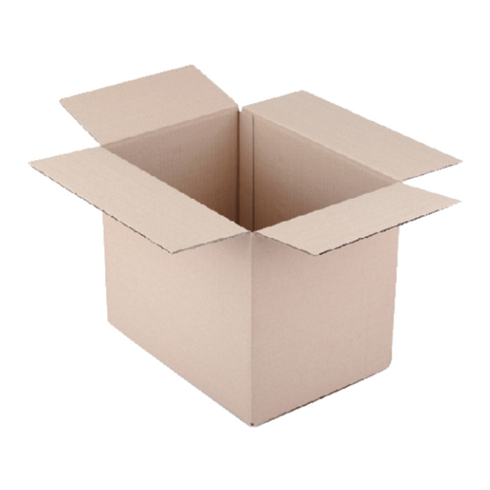 Amerikaanse vouwdoos CleverPack 586x386x386mm BC-golf bruin 5 stuks