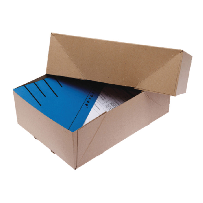 Paraatdoos CleverPack A4 307x220x108mm voor 1000 vel bruin pak à 10st