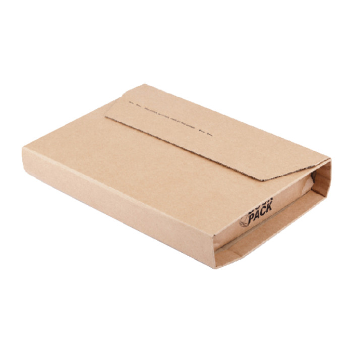 Wikkelverpakking CleverPack ringband zelfklevend bruin pak à 10 stuks
