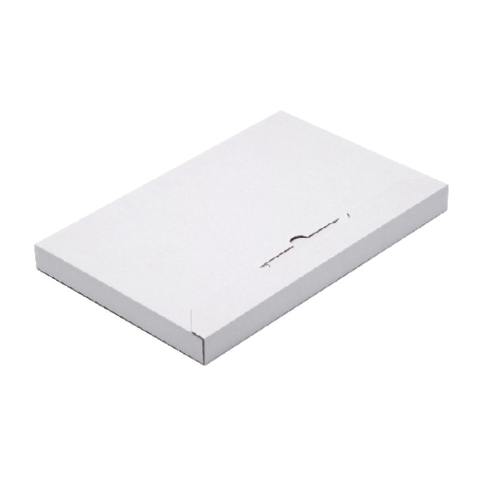 Brievenbusbox CleverPack A4 350x230x26mm karton wit pak à 5 stuks