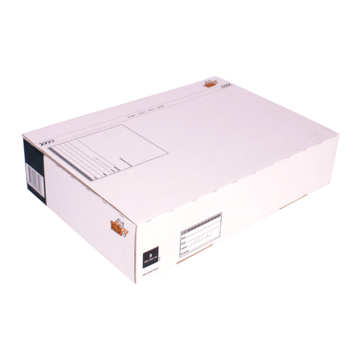 Postpakketbox 5 CleverPack 430x300x90mm wit