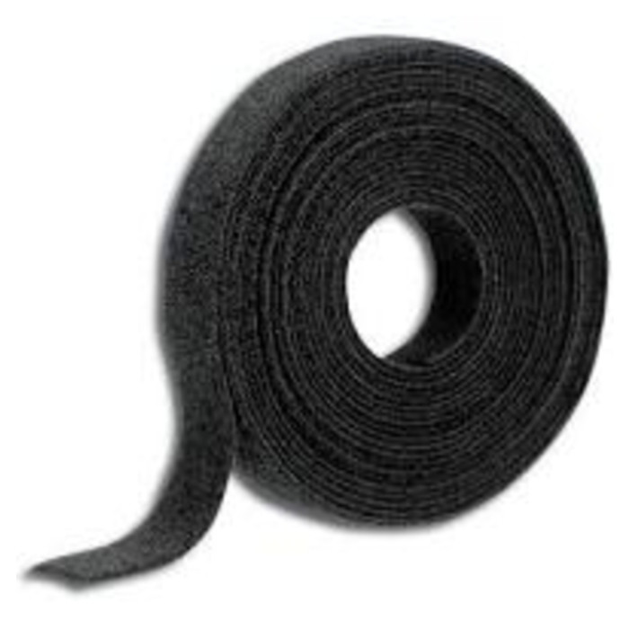 Klittenband Office kabelbinder 2-in 1 13mmx10m zwart