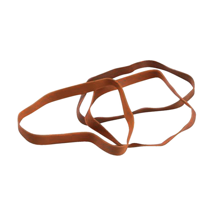 Elastiek Standard Rubber Bands 77 120x8mm 1kg 440 stuks bruin