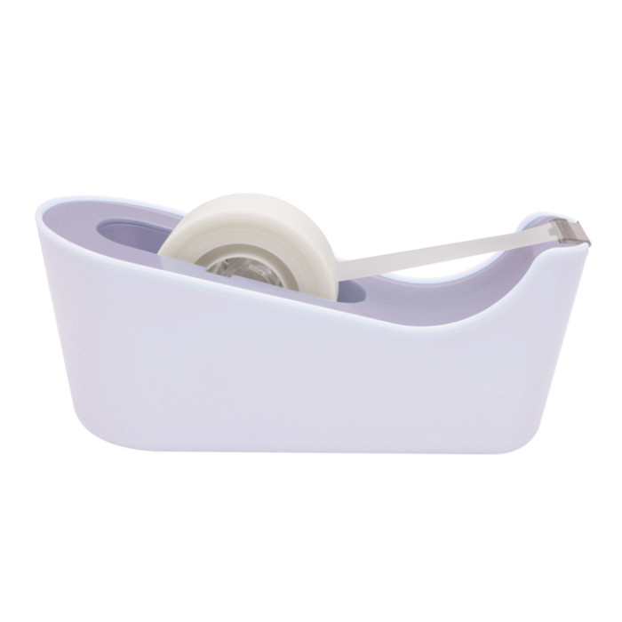 Plakbandhouder Scotch C18 lavendel + 6 rollen magic tape 19mmx33m