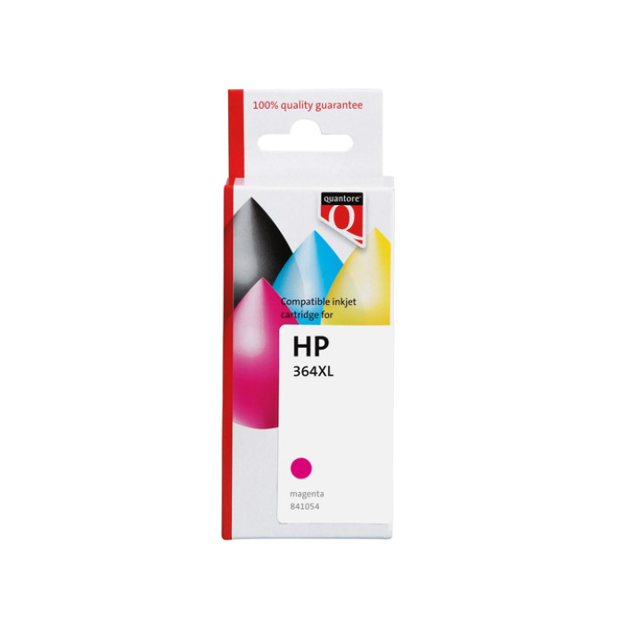 Inktcartridge Quantore alternatief tbv HP CB324A 364XL rood