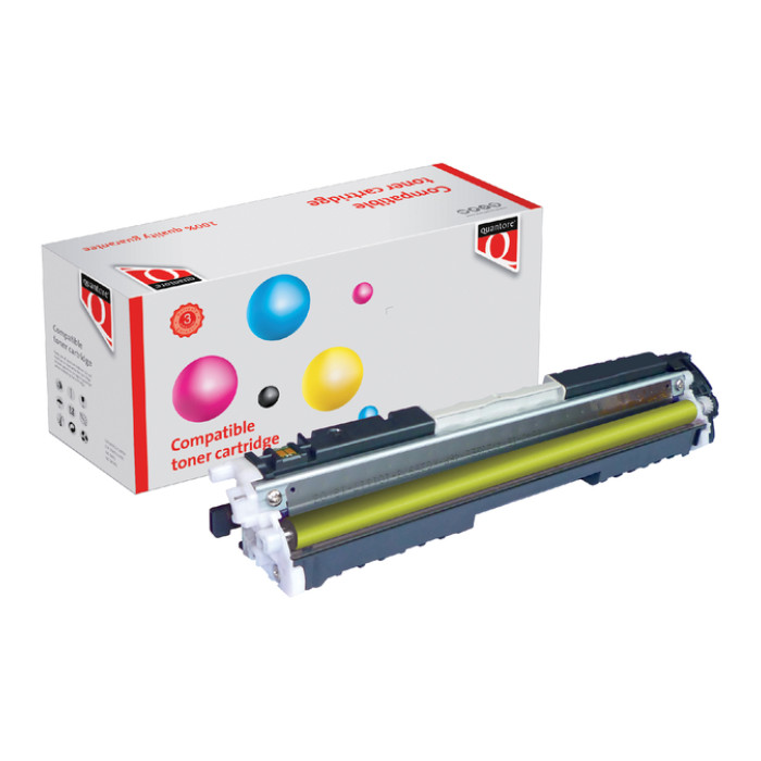 Tonercartridge Quantore alternatief tbv HP CE126A geel