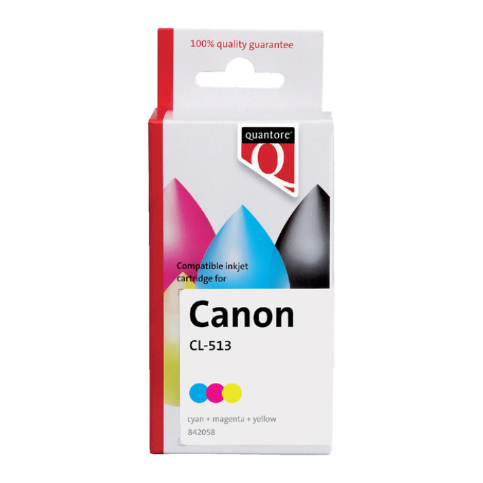 Inktcartridge Quantore alternatief tbv Canon CL-513 kleur
