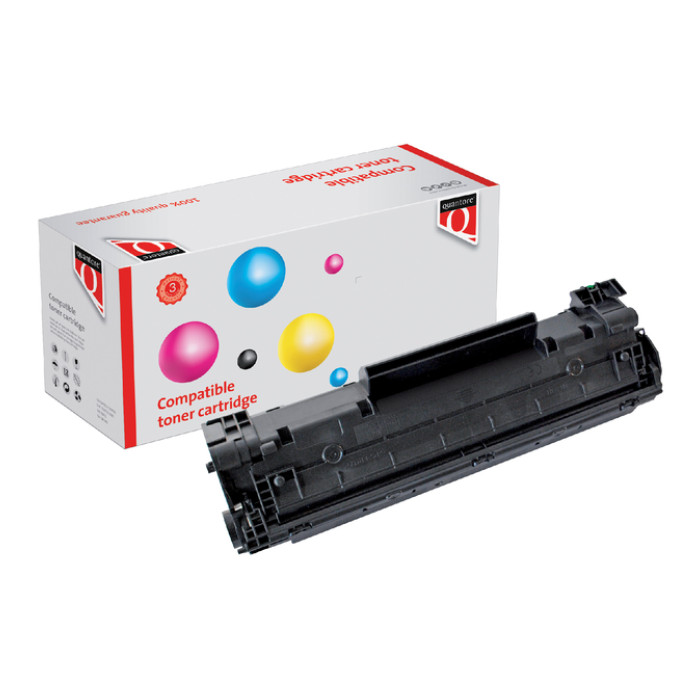 Tonercartridge Quantore alternatief tbv HP CB435A 35A zwart