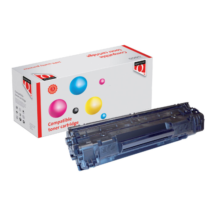 Tonercartridge Quantore alternatief tbv HP CE285A 85A zwart